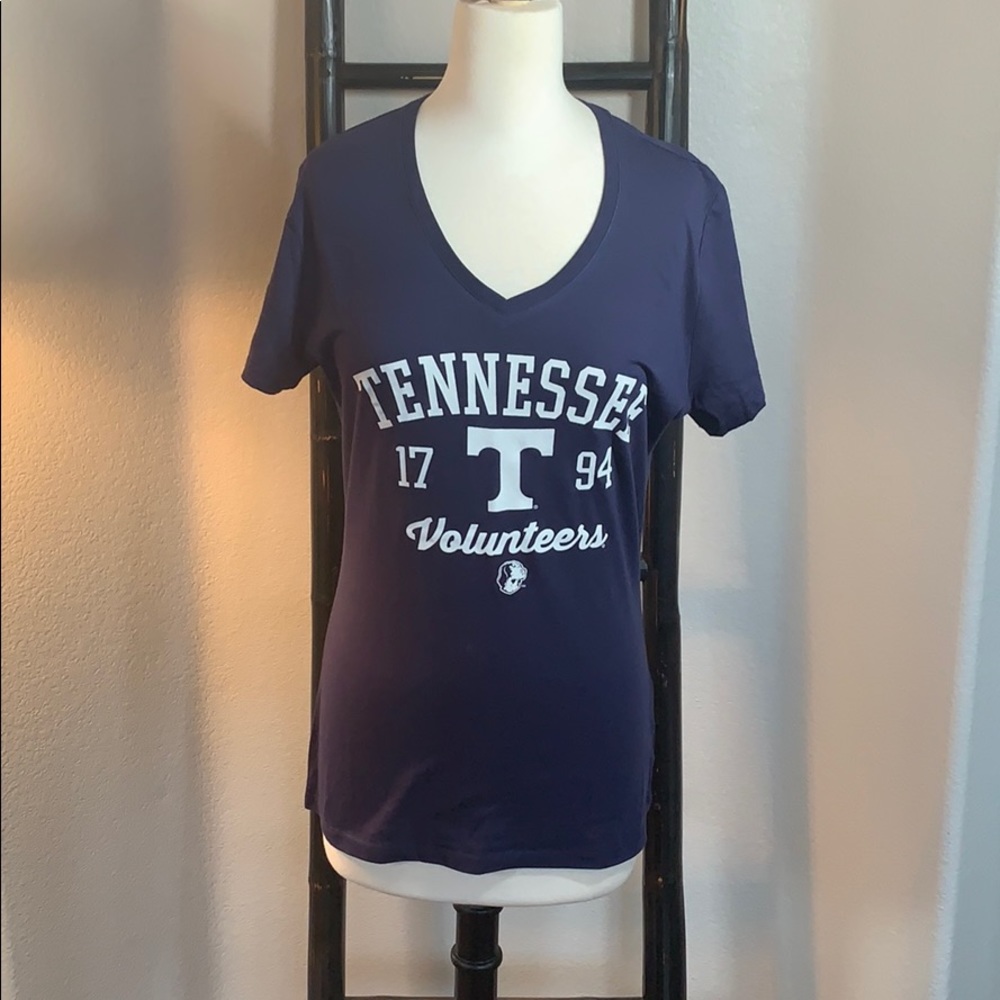 NWT soffe navy blue tennessee volunteers tee LG